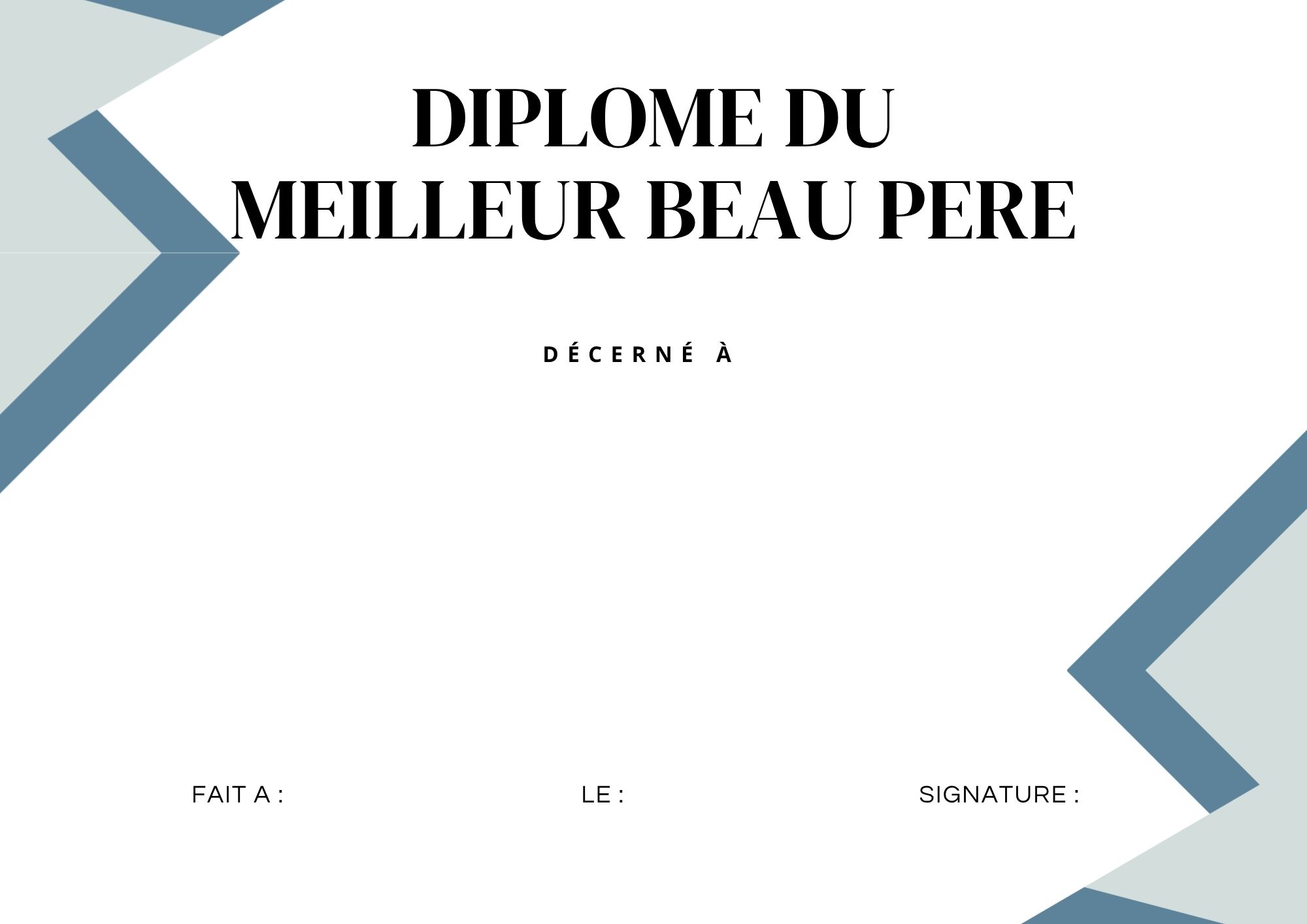 meilleur beau pere a imprimer à imprimer PDF