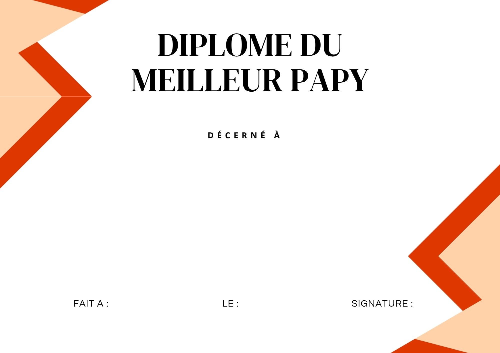 meilleur papy a imprimer à imprimer PDF